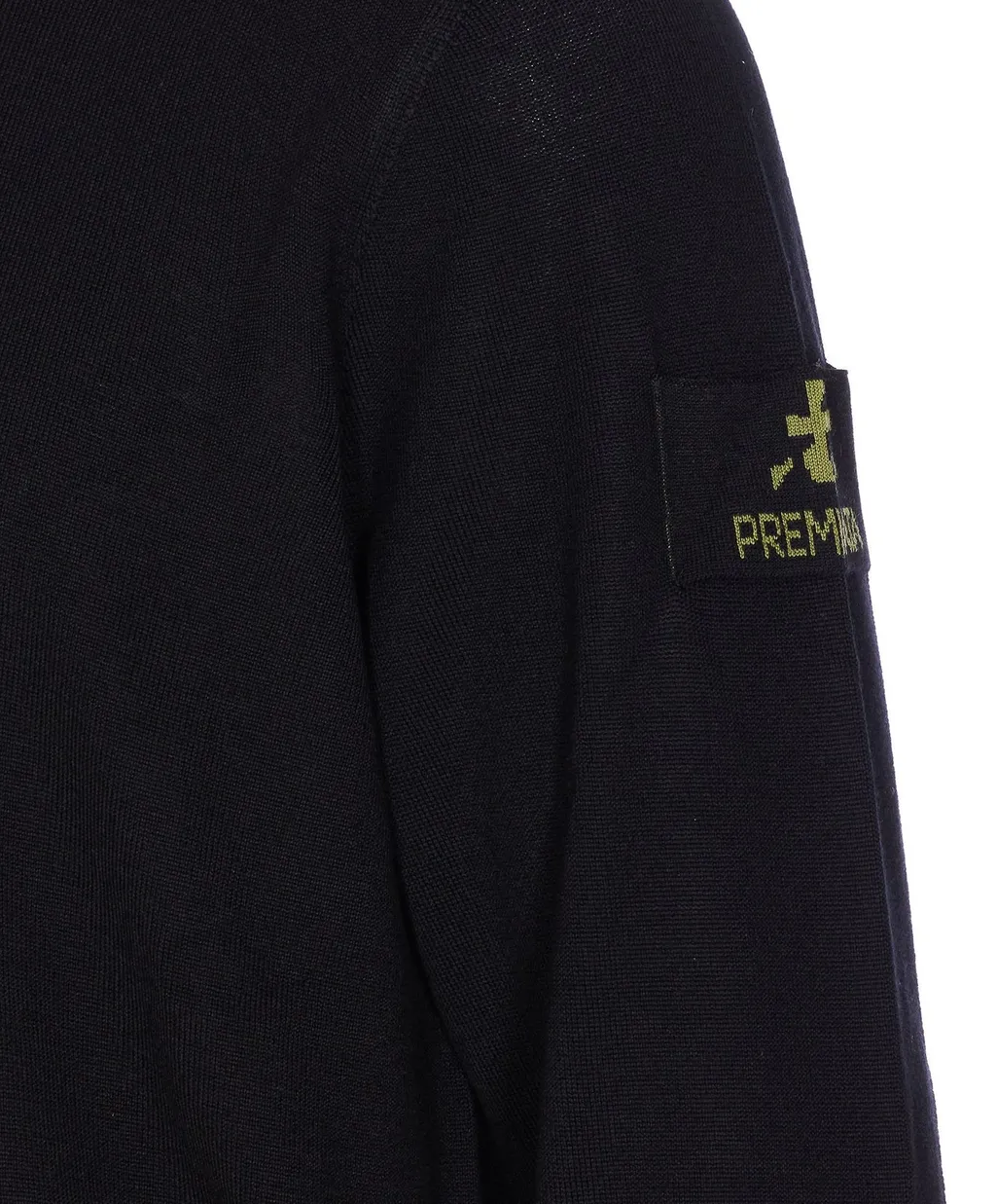 Premiata Logo Patch Crewneck Jumper
