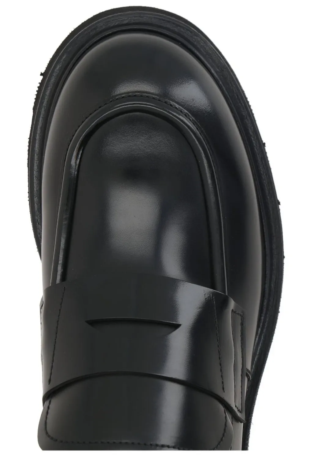 Premiata Round Toe Slip-On Loafers