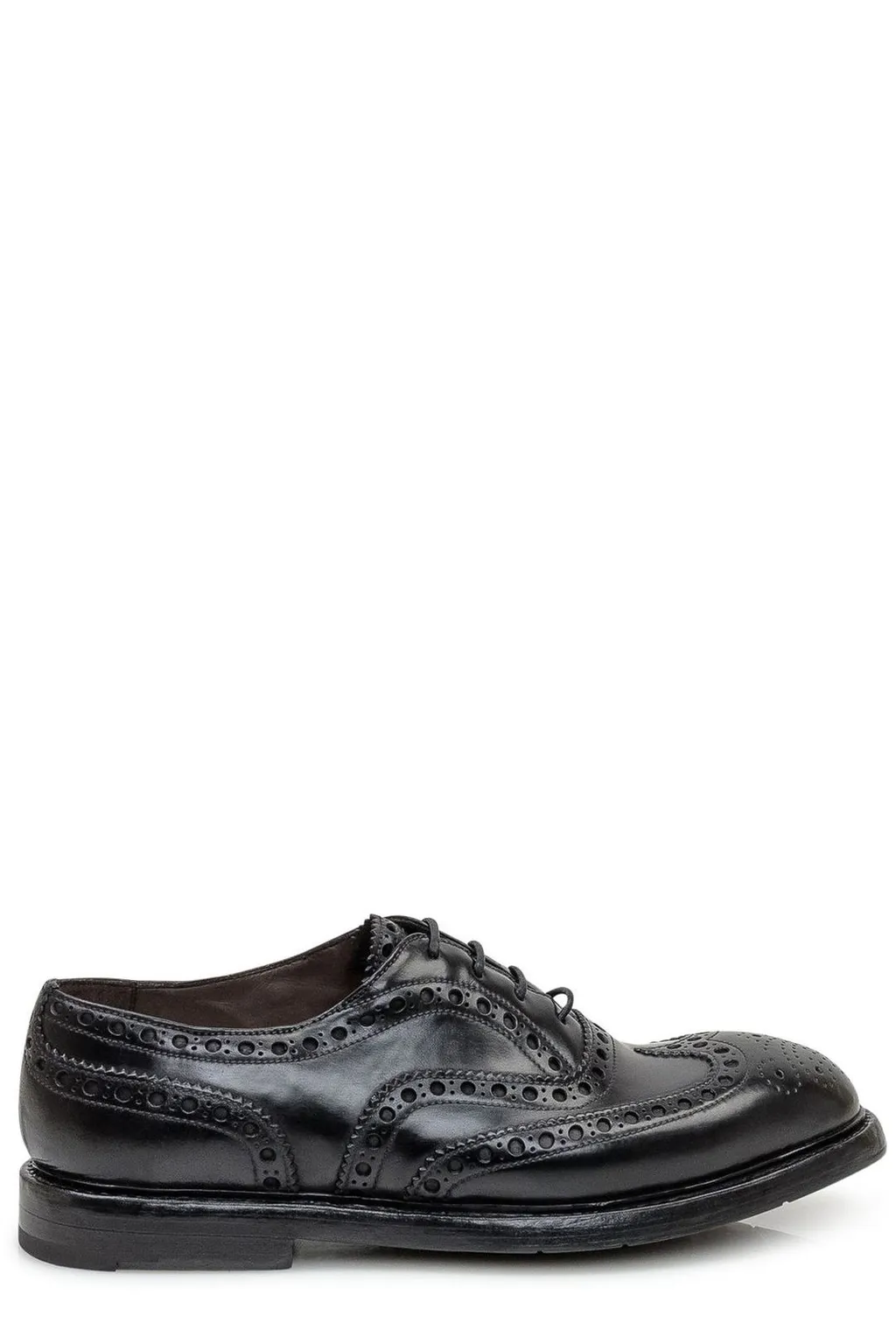 Premiata Round Toe Lace-Up Shoes