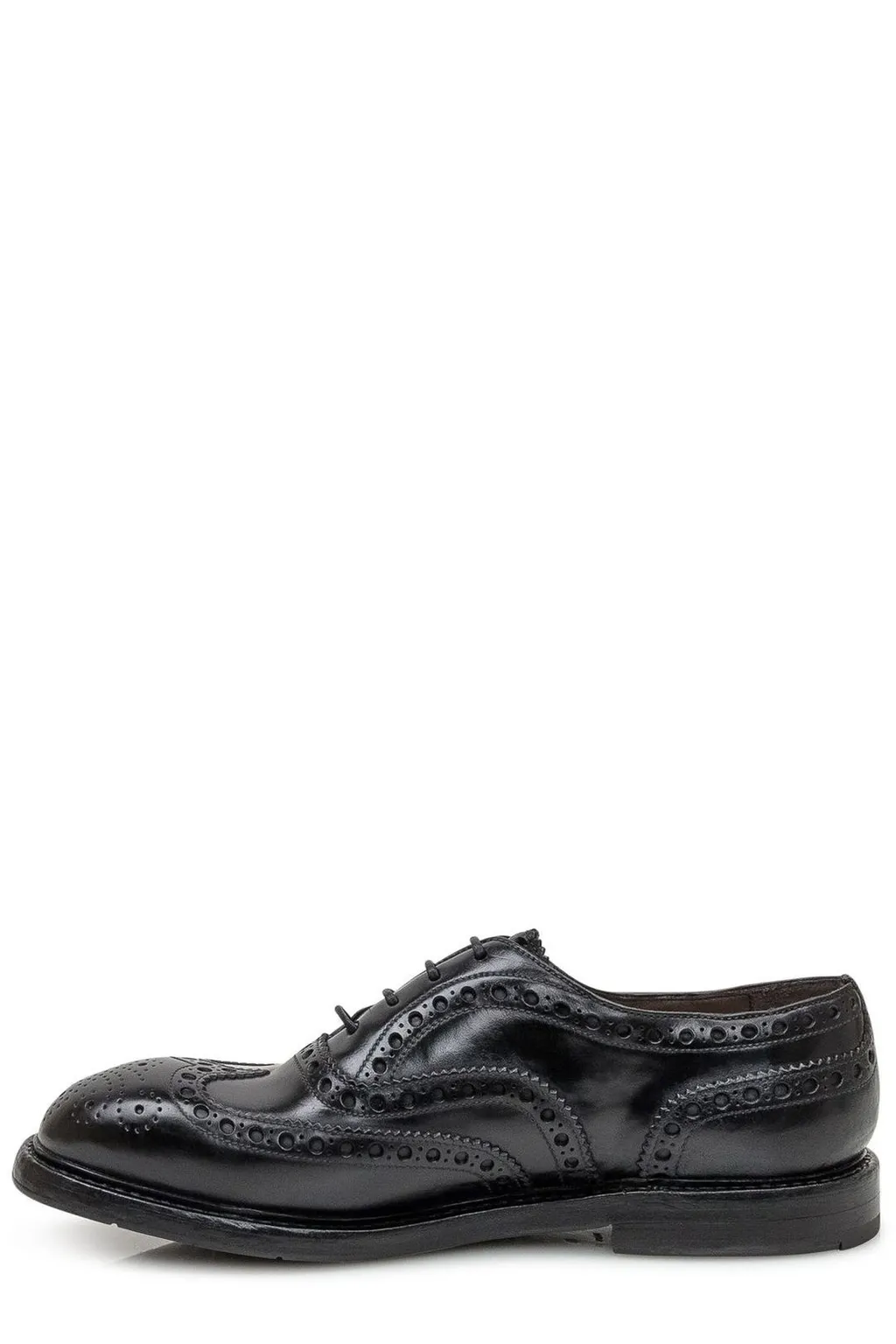 Premiata Round Toe Lace-Up Shoes
