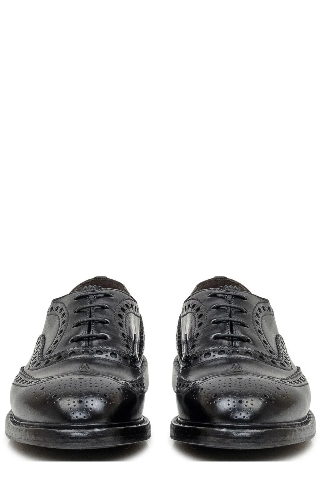 Premiata Round Toe Lace-Up Shoes