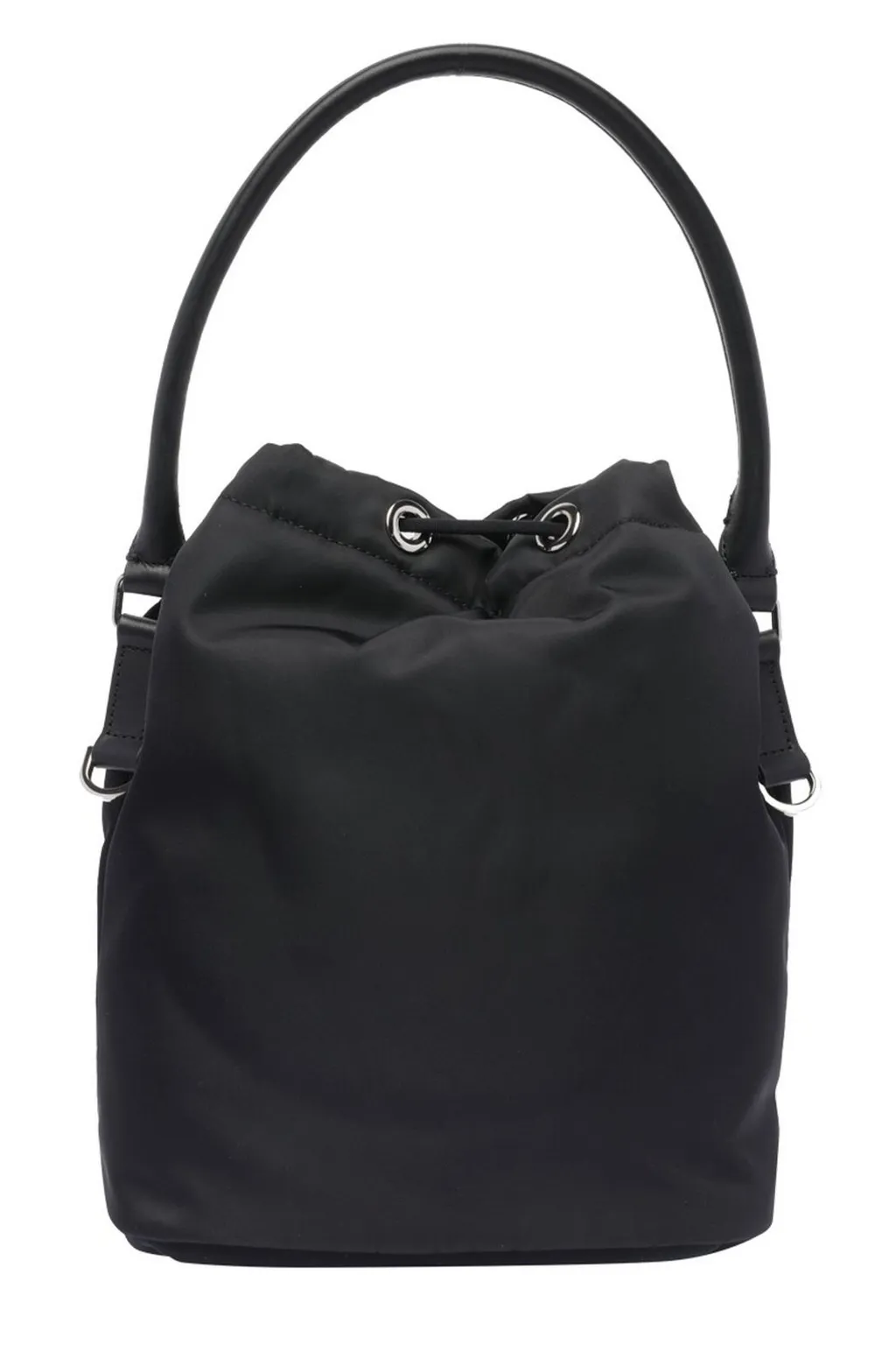 Premiata Mia Logo Patch Drawstring Bucket Bag