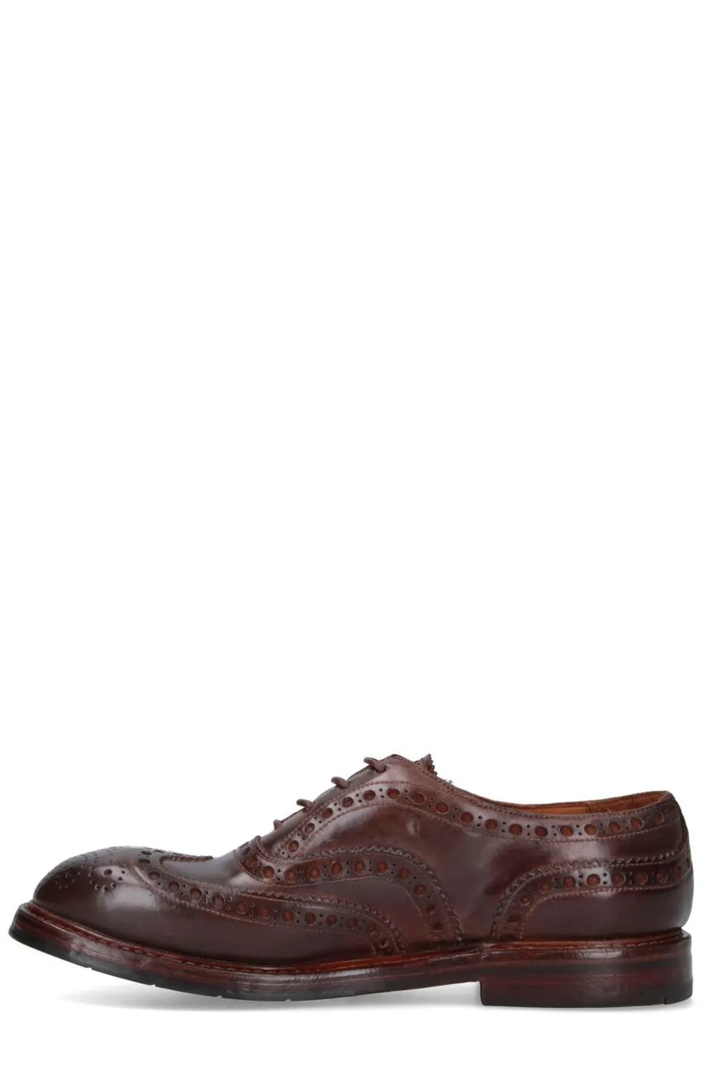 Premiata Round-Toe Derby Lace-Up Shoes