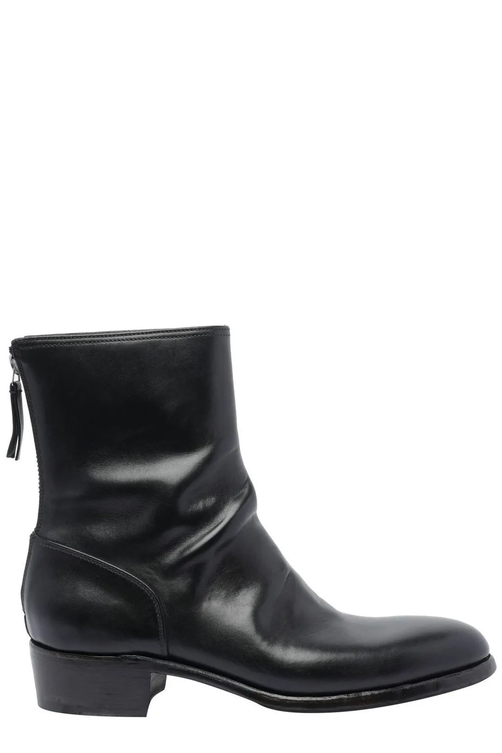 Premiata Round Toe Zipped Boots
