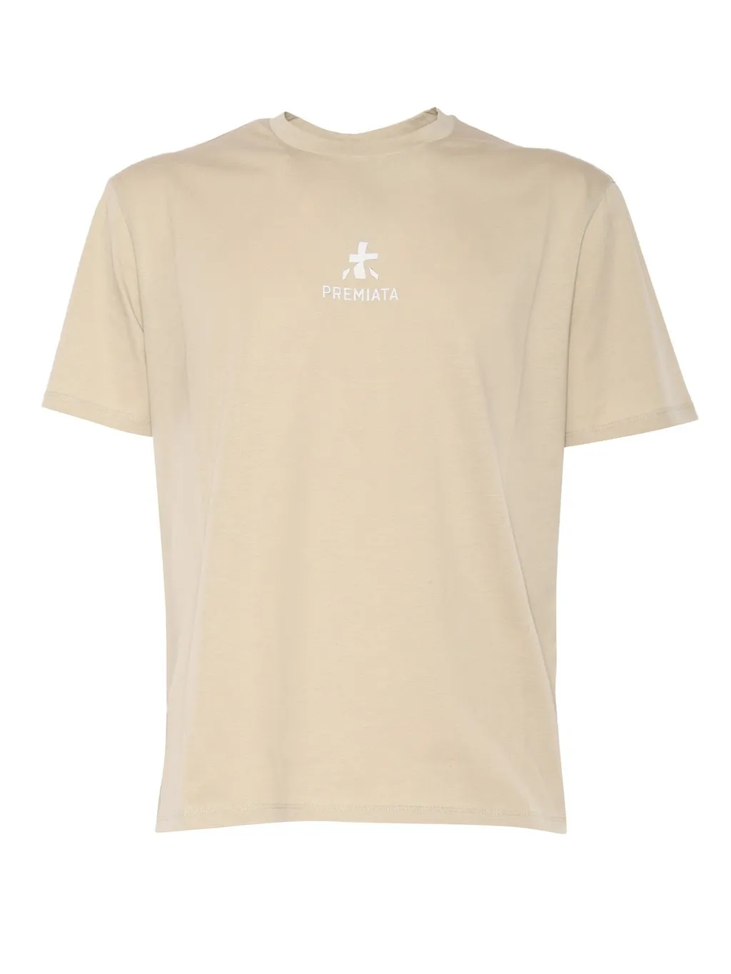 Premiata Logo Printed Side Slits T-Shirt