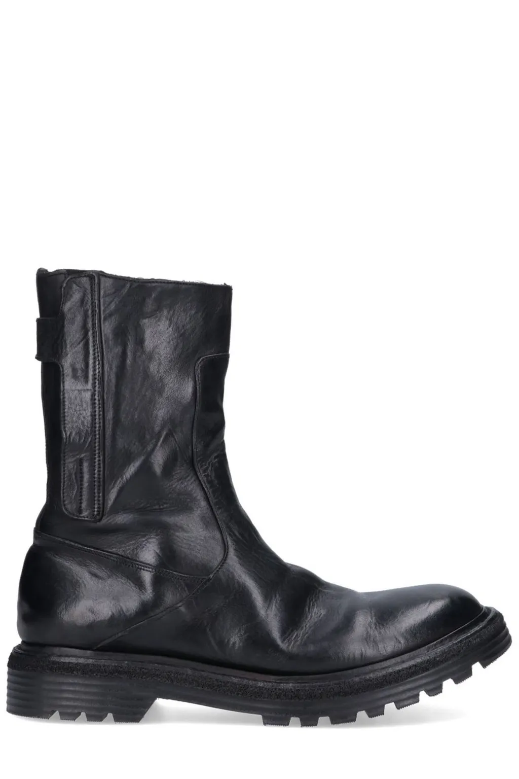 Premiata Round Toe Ankle Boots