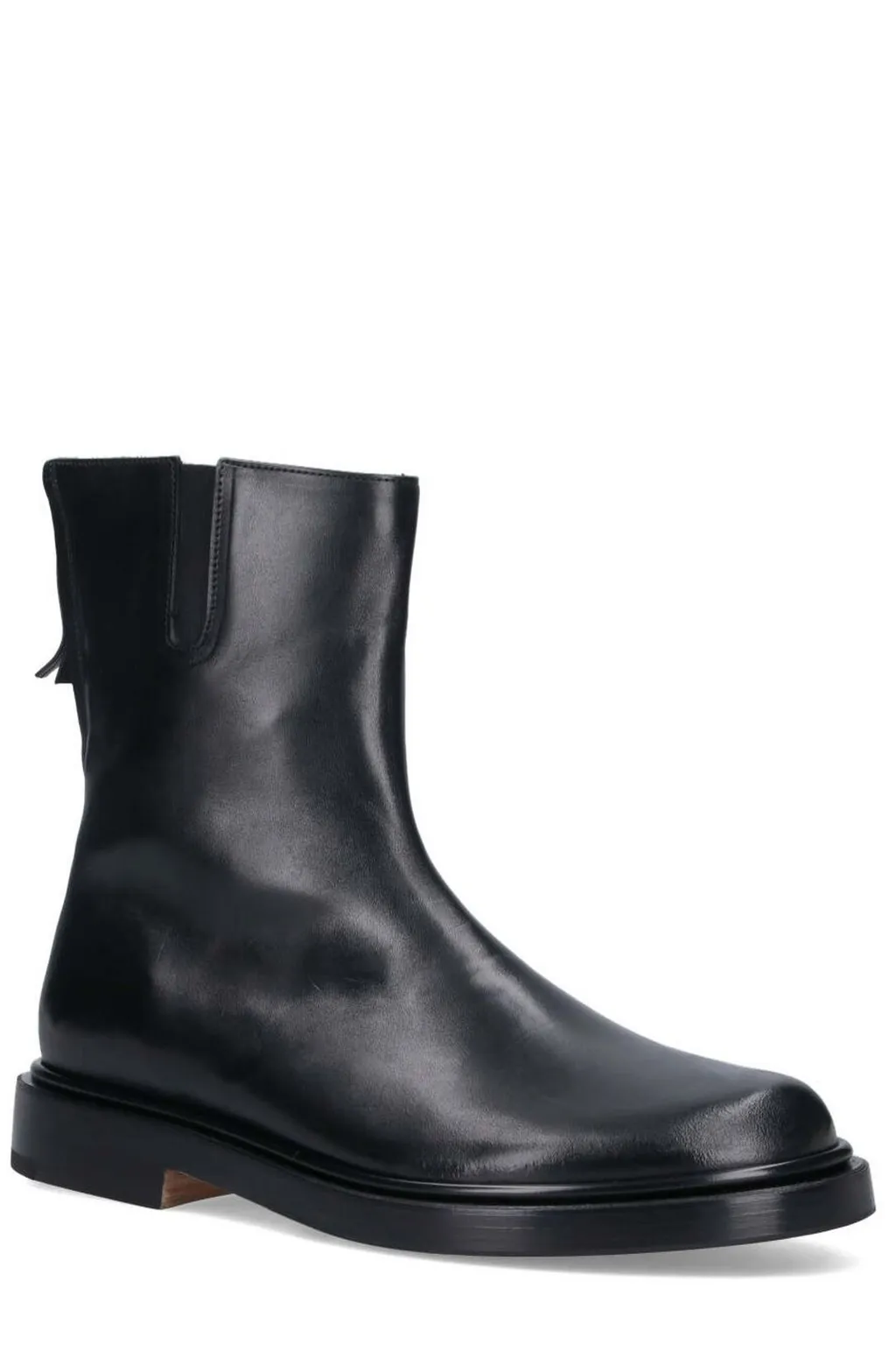 Premiata Round Toe Ankle Boots