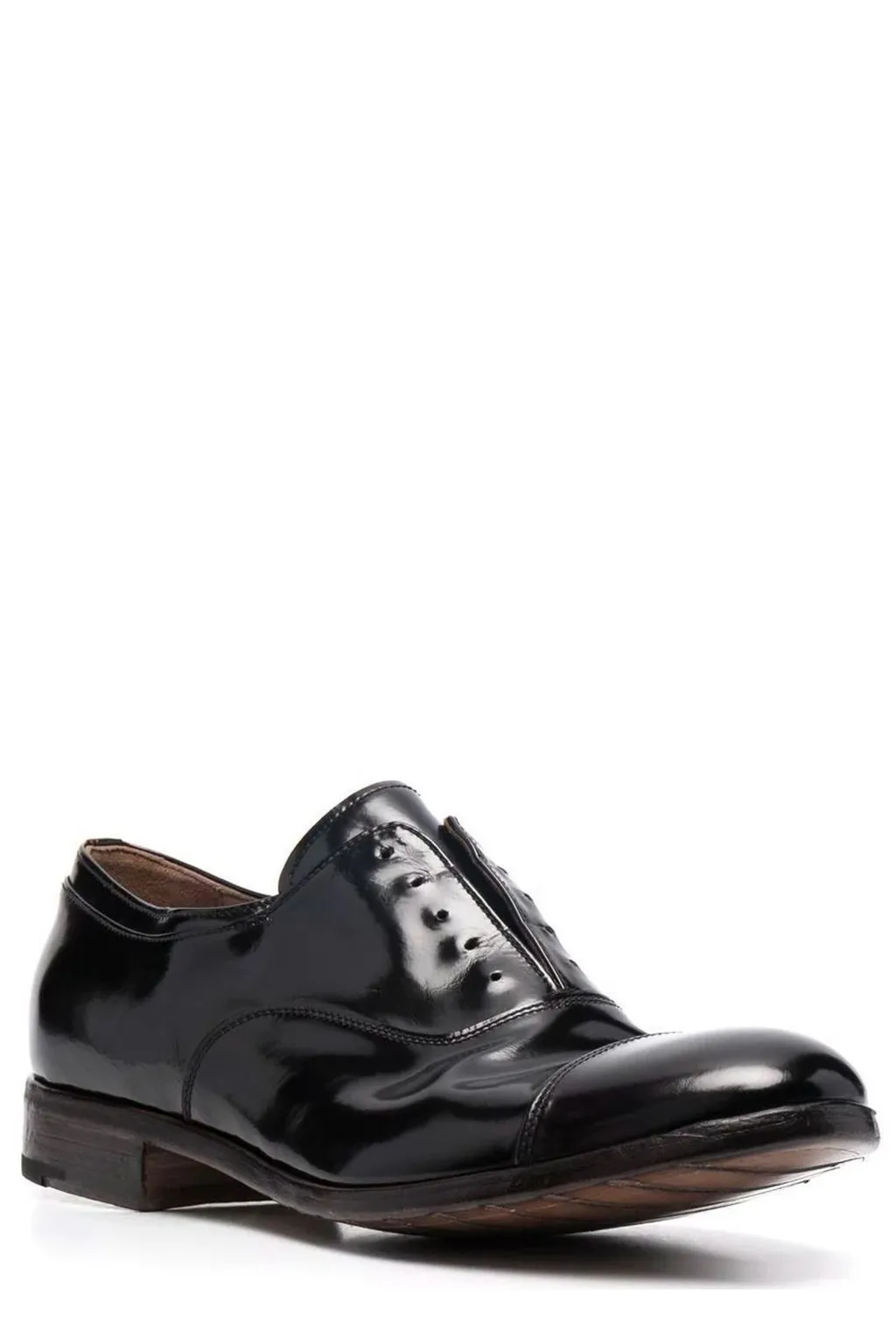 Premiata Round Toe Lace-Up Shoes