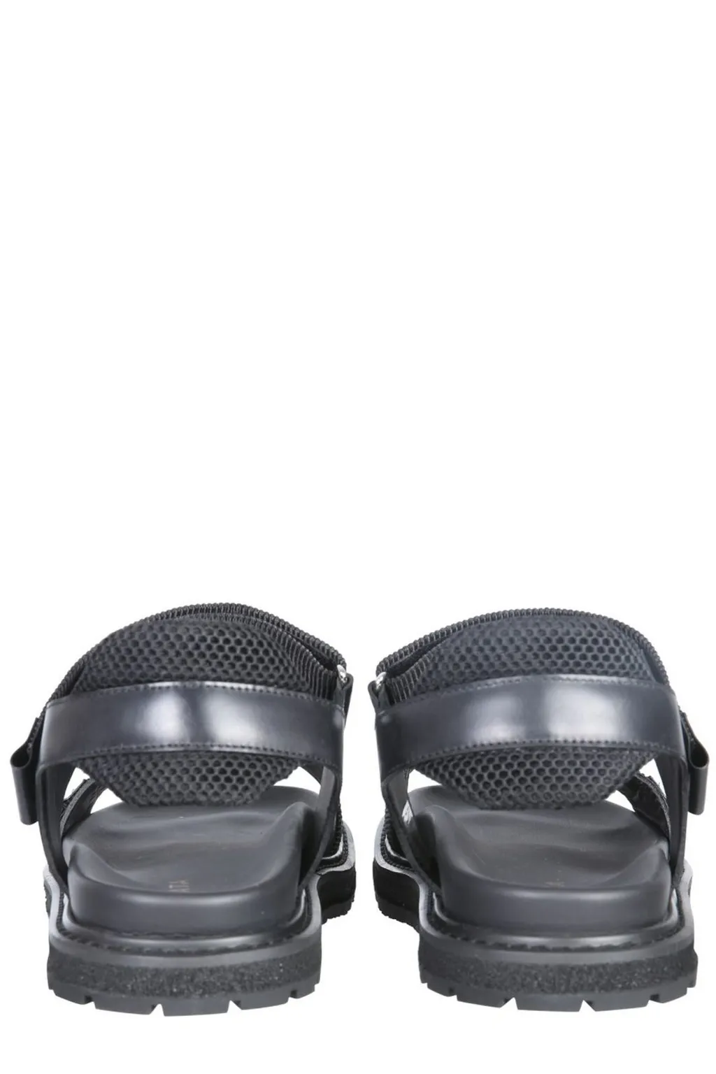 Premiata Round Toe Touch-Strap Design Sandals
