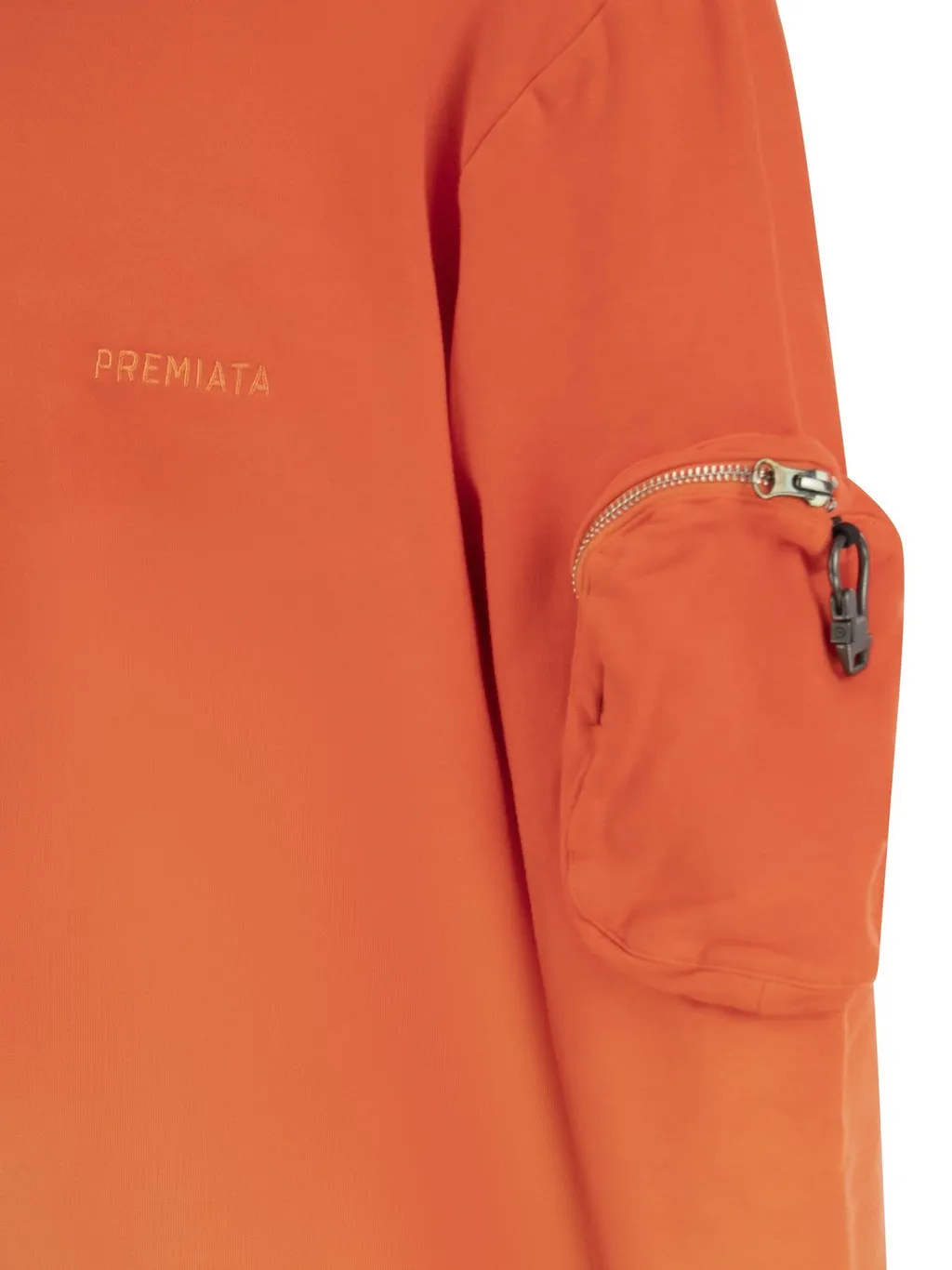 Premiata Logo-Printed Gradient Crewneck Sweatshirt