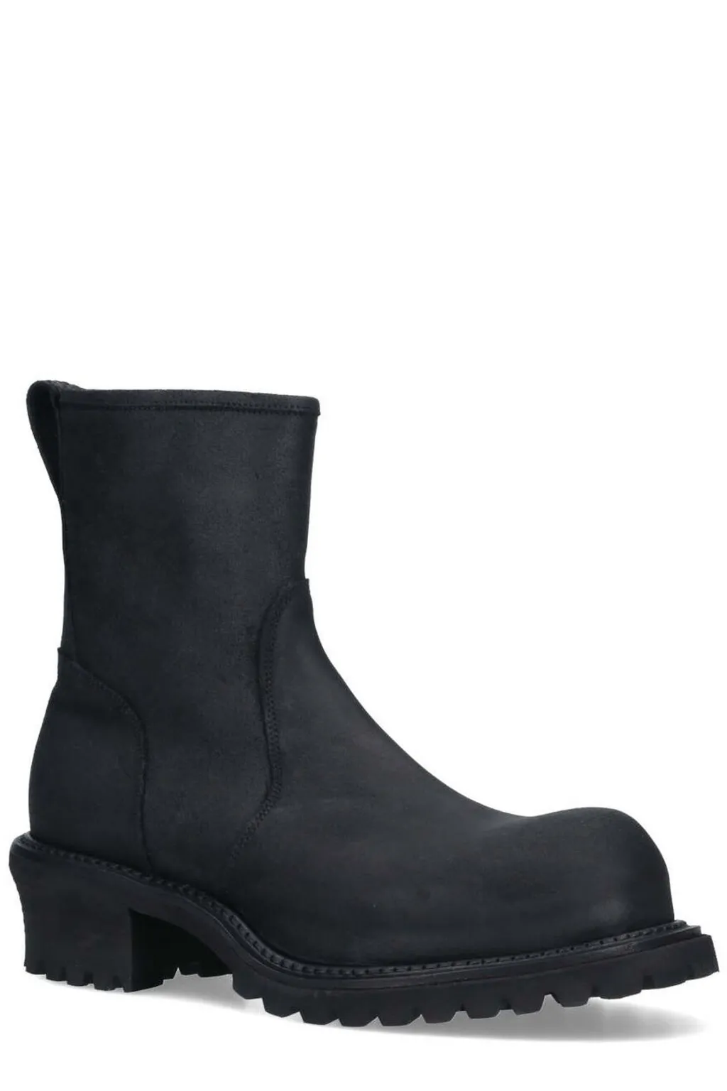 Premiata Round Toe Ankle Boots