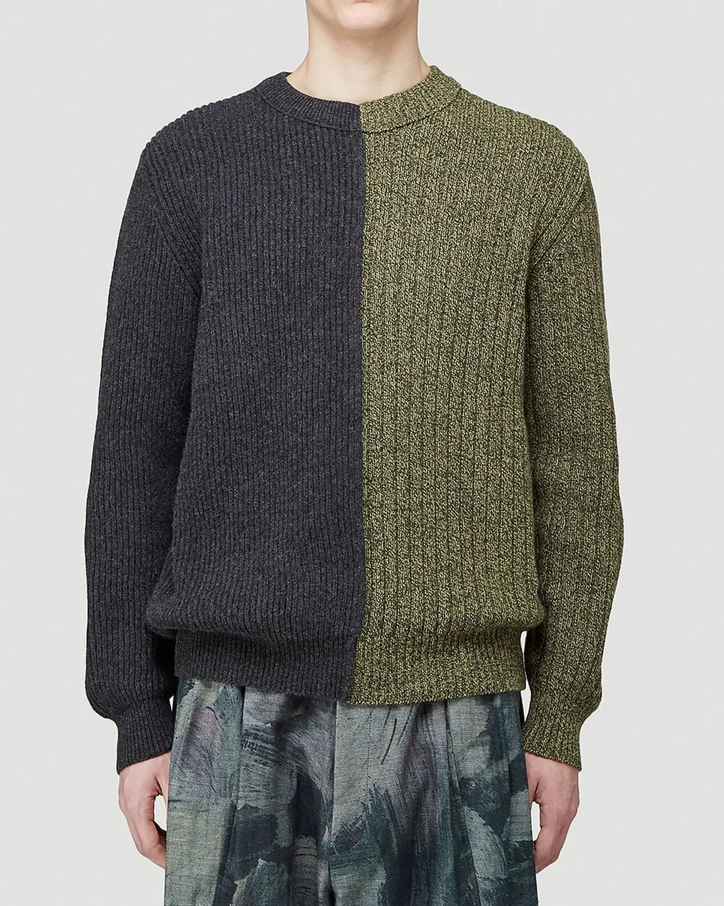 Pringle Of Scotland Two-Toned Drop Shoulder Jumper