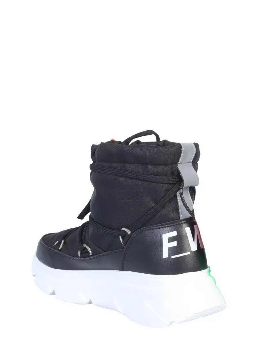 Pt Forward Nylon Lace-Up Boot
