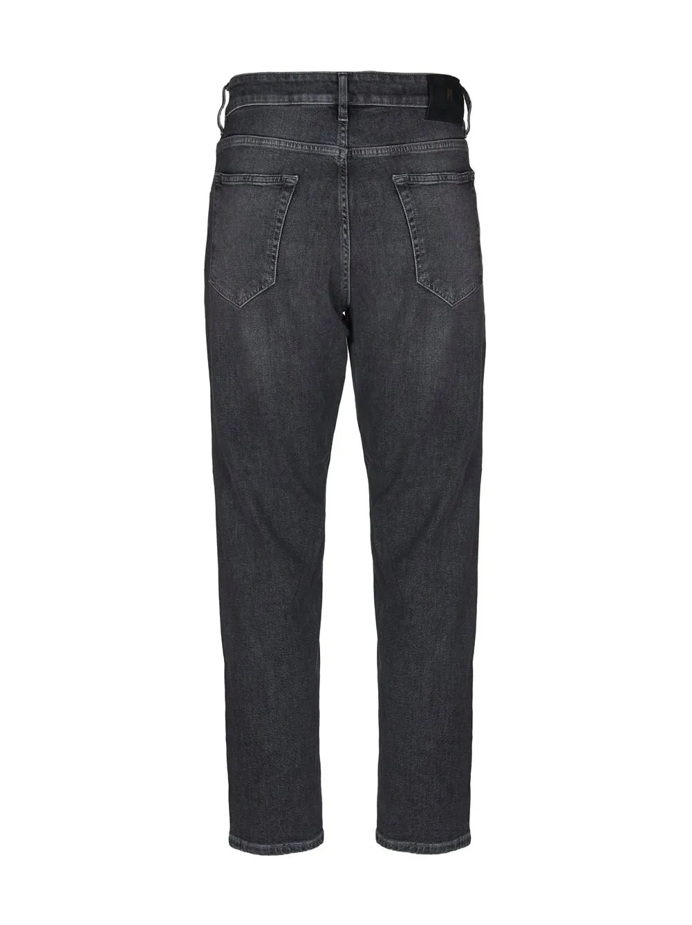 Pt Torino Denim Logo-Patch Straight-Leg Jeans