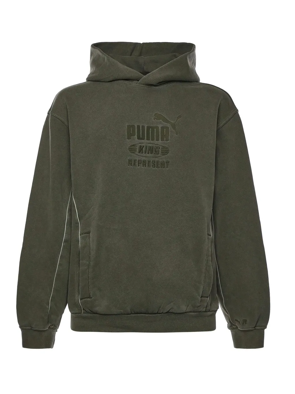 Puma X Represent Logo Embroderied Hoodie