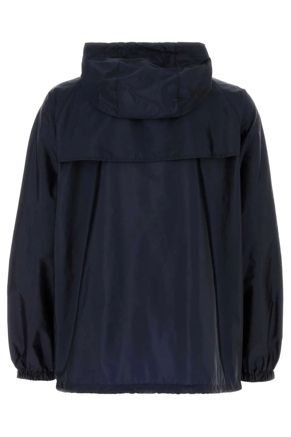 Prada Re-Nylon Zip-Up Hooded Jacket