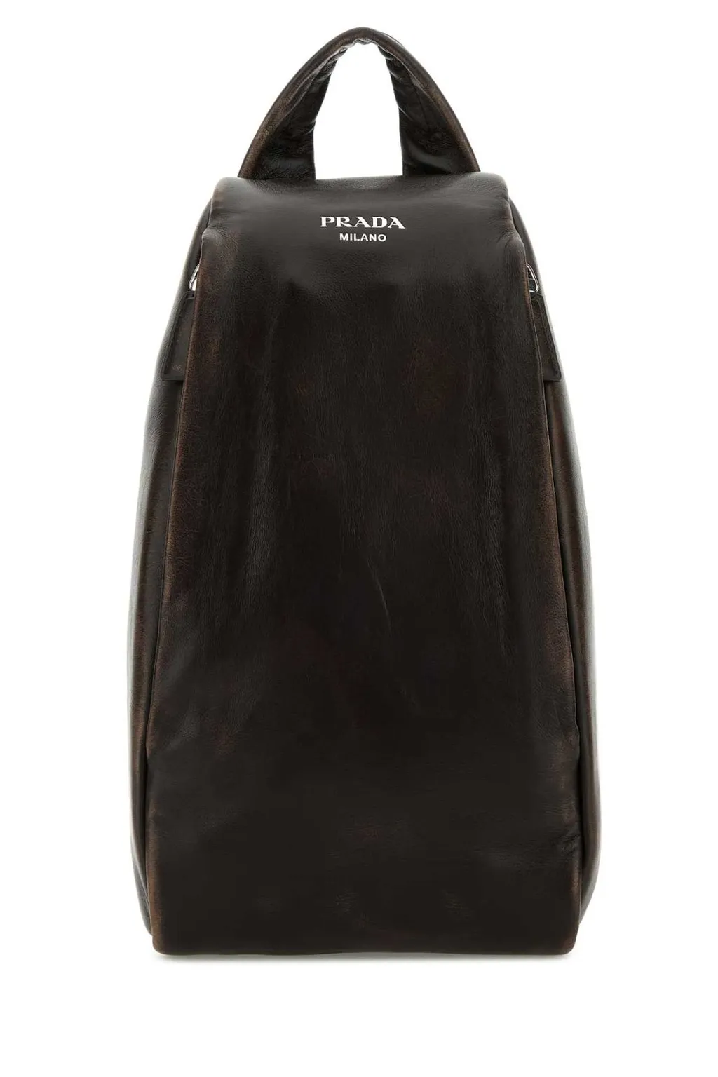 Prada Logo-Printed Backpack