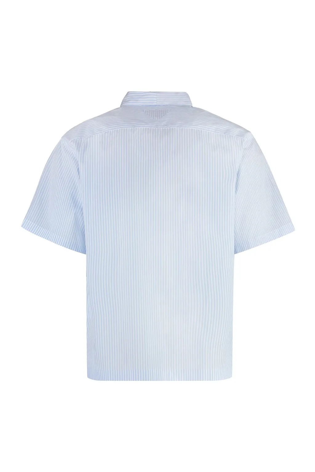 Prada Striped Short-Sleeved Shirt