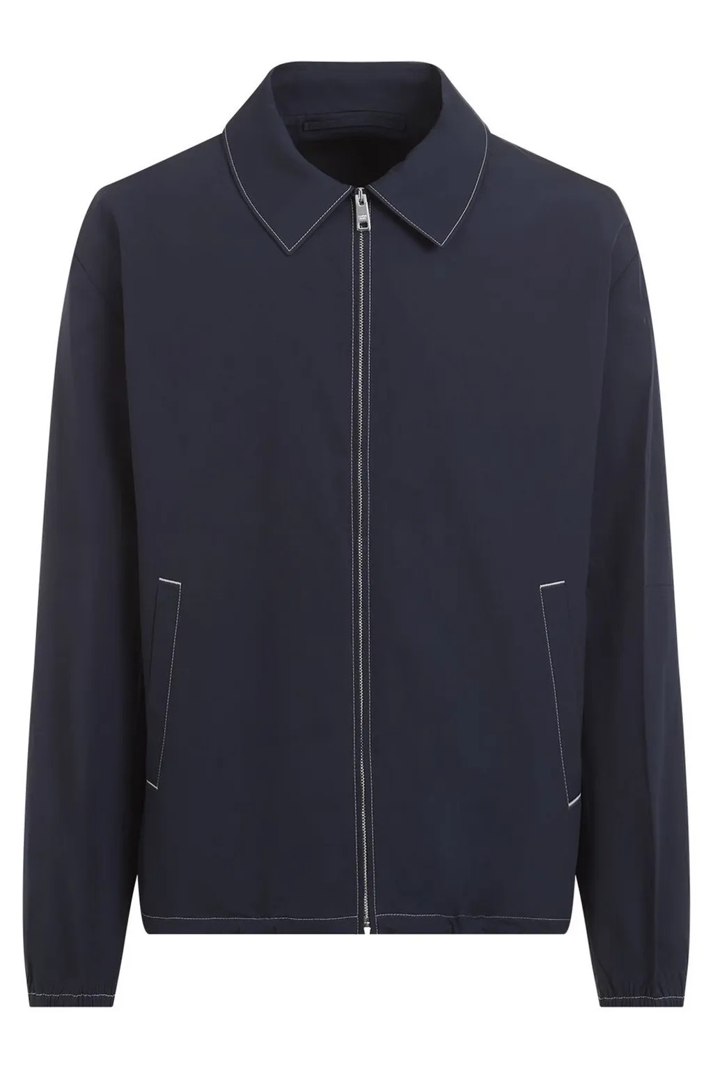 Prada Zip-Up Bomber Jacket