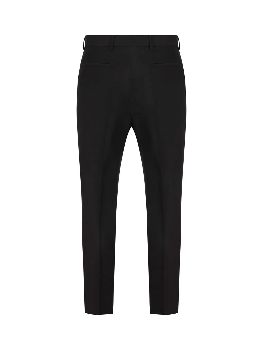 Prada Mid-Rise Tailored Cropped Trousers