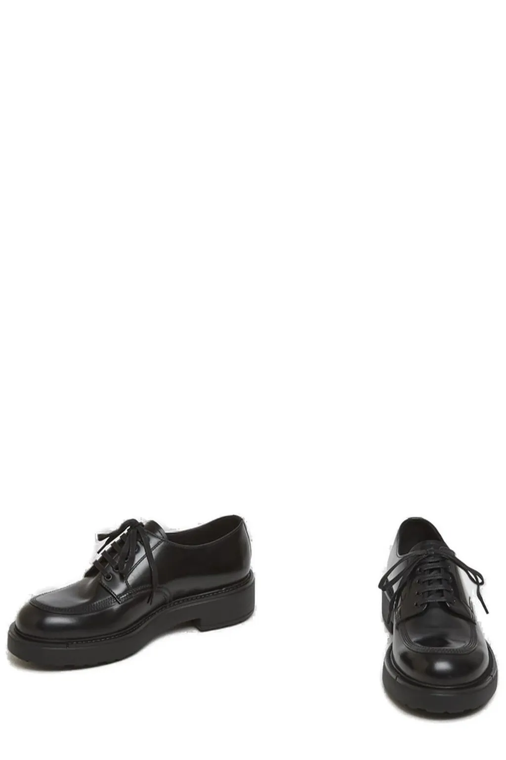 Prada Lace-Up Derby Shoes