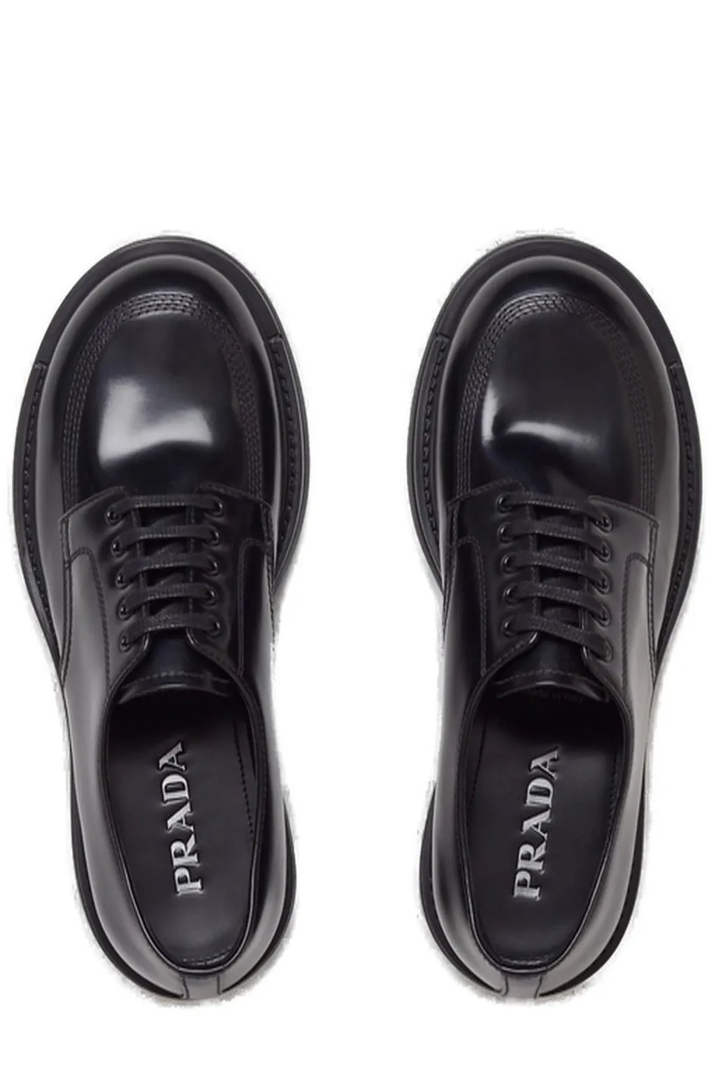 Prada Lace-Up Derby Shoes