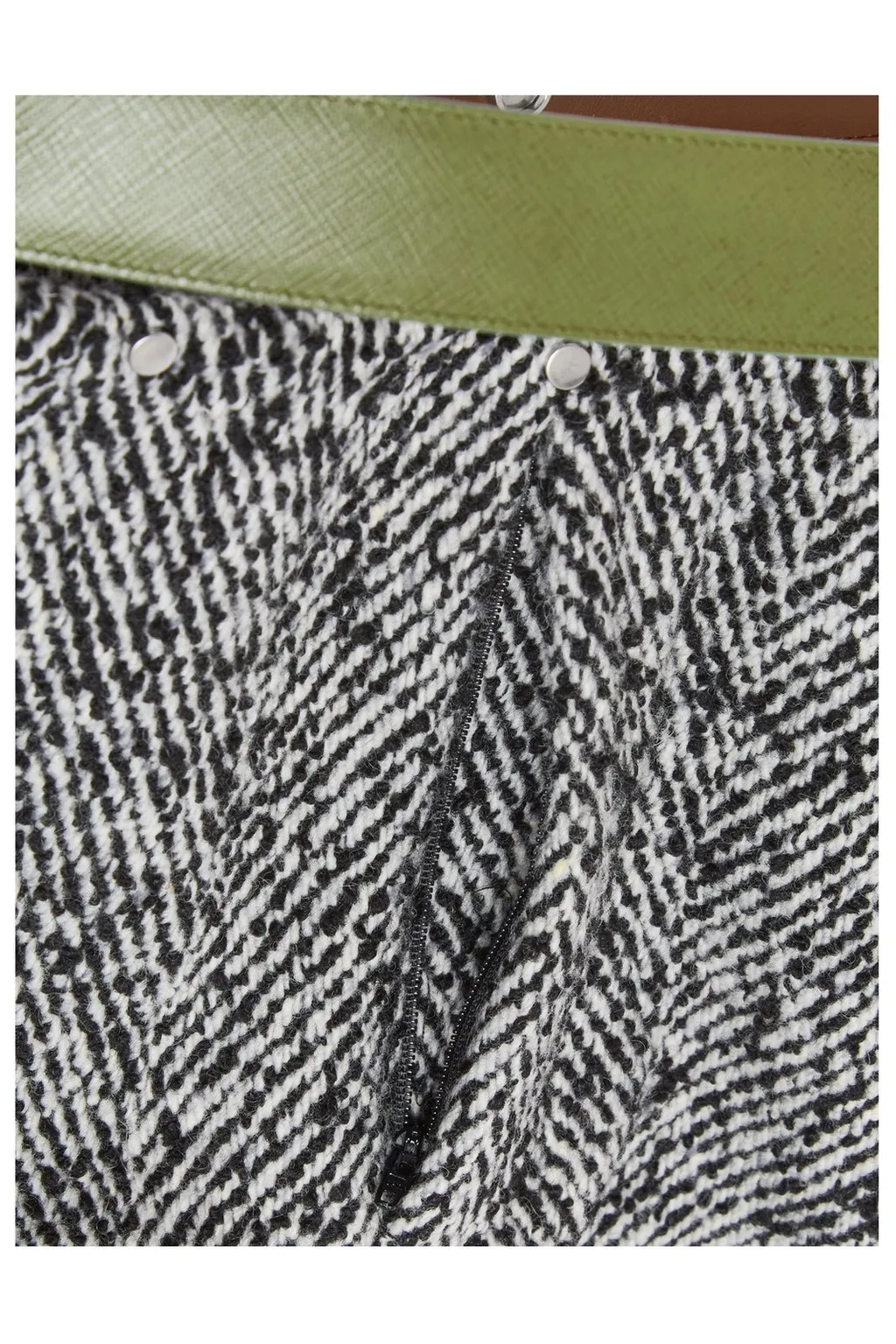 Prada Belted Blend Trousers