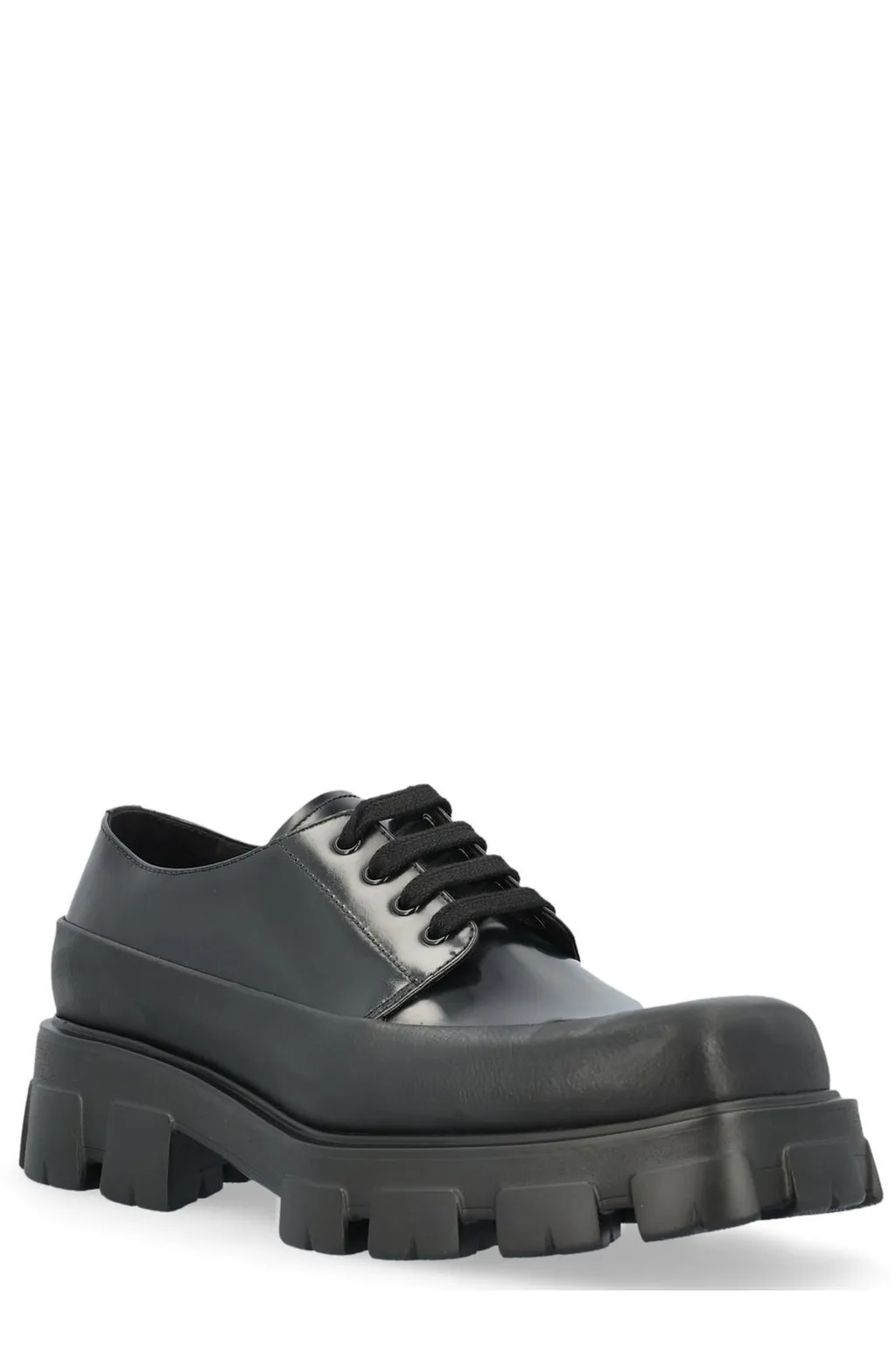Prada Chunky Lace-Up Derby Shoes