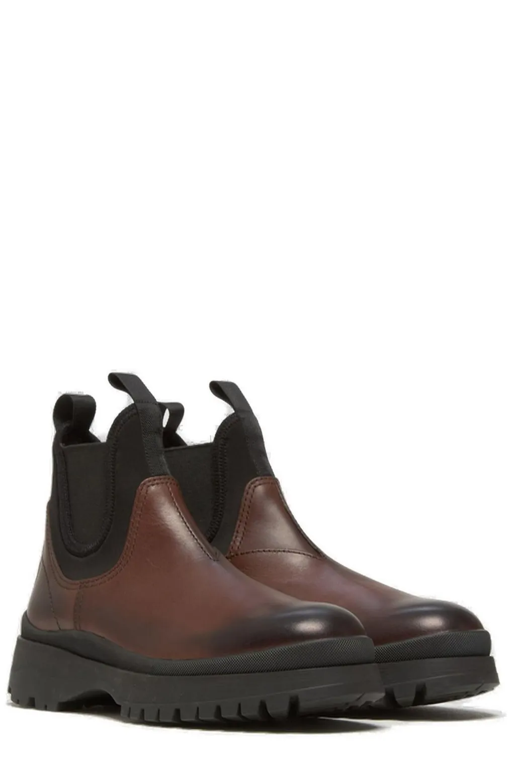 Prada Slip-On Chelsea Boots