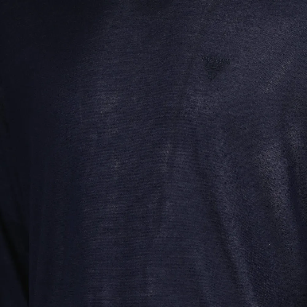 Prada MÉLange-Effect Crewneck Jumper