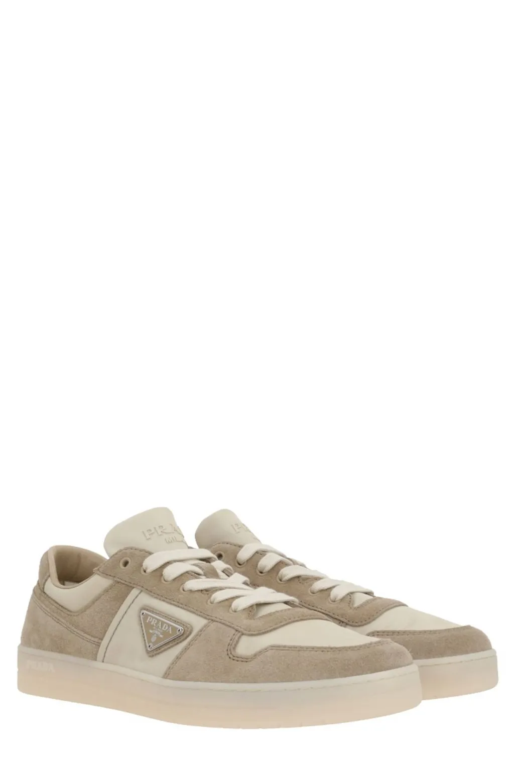 Prada Downtown Lace-Up Sneakers