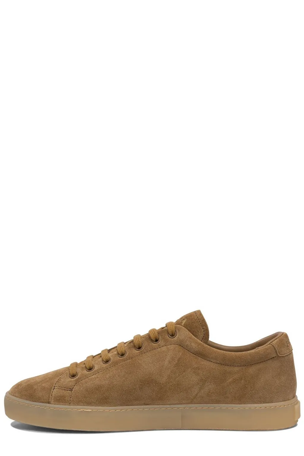 Prada Triangle-Logo Lace-Up Sneakers