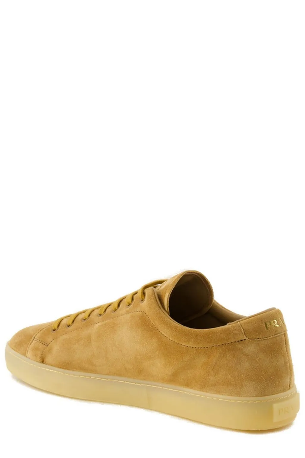 Prada Triangle-Logo Lace-Up Sneakers