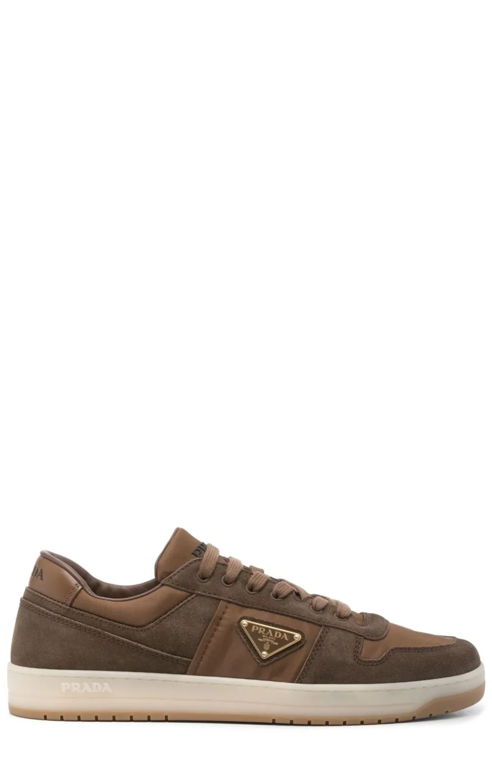 Prada Logo Detailed Lace-Up Sneakers