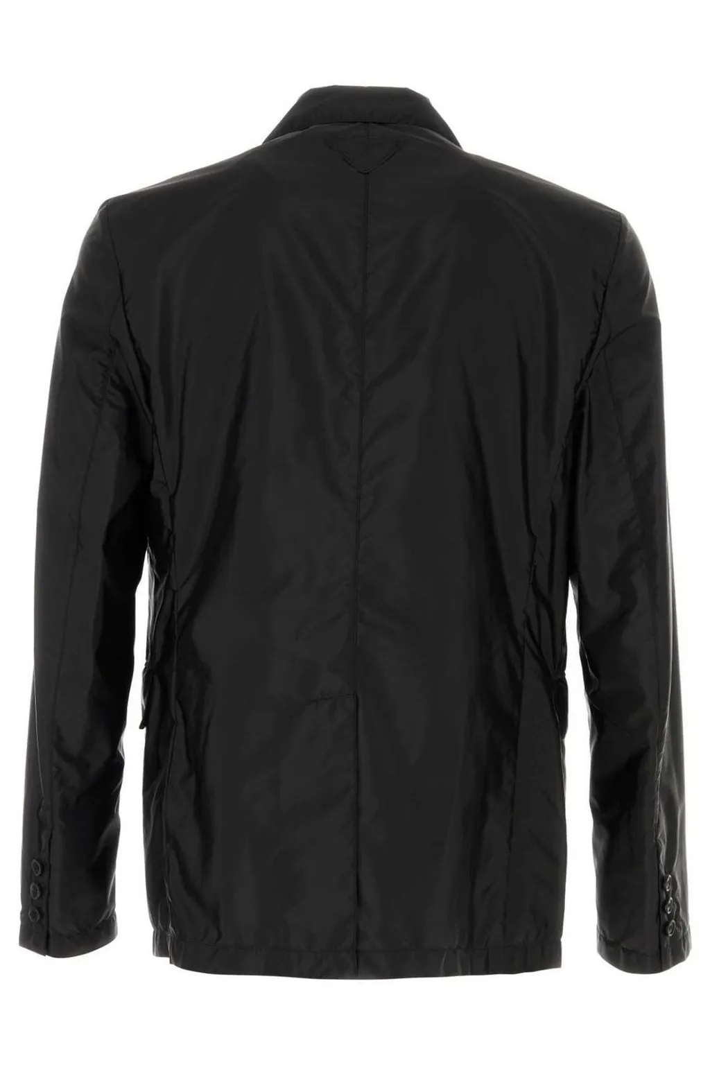 Prada Re-Nylon Single-Breasted Tailored Blazer