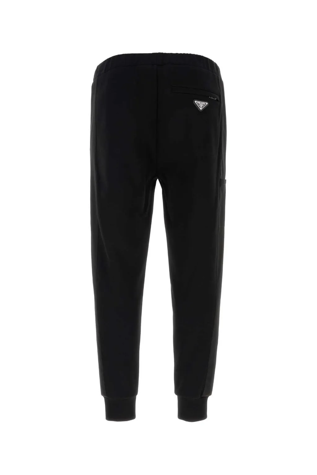 Prada Logo Plaque Sweatpants