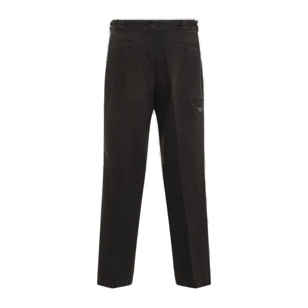Prada Mid-Rise Loose-Fit Jeans