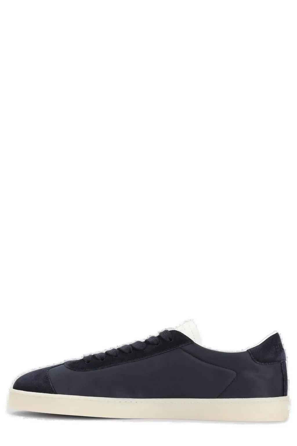 Prada Logo Plaque Lace-Up Sneakers
