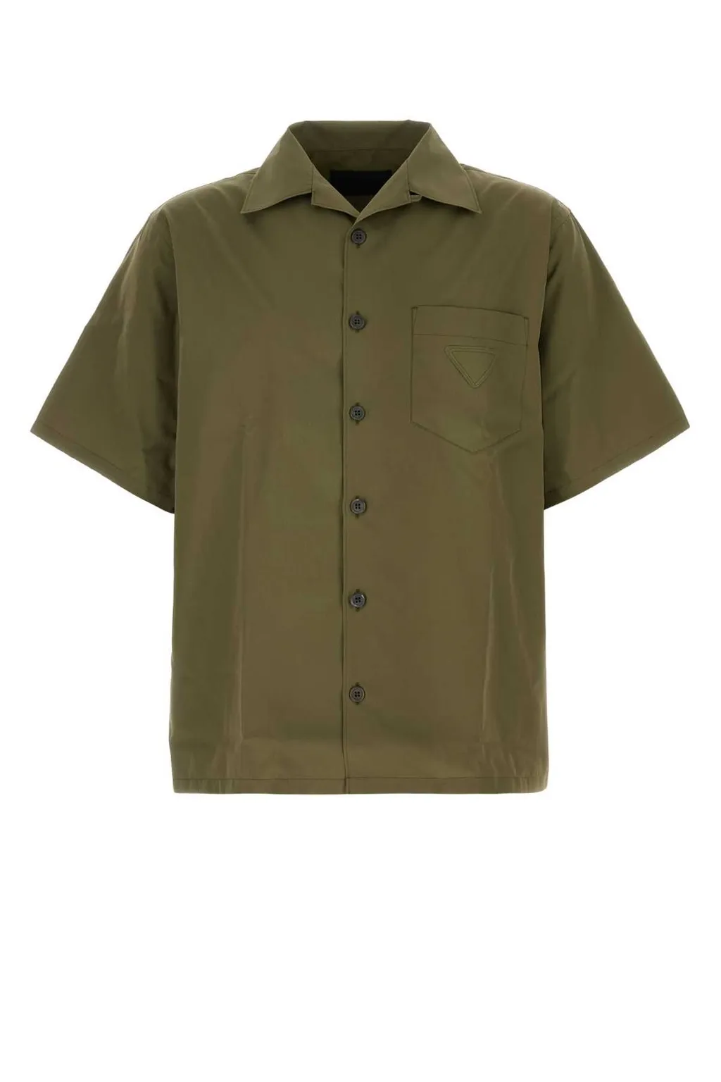 Prada Short-Sleeved Buttoned Shirt