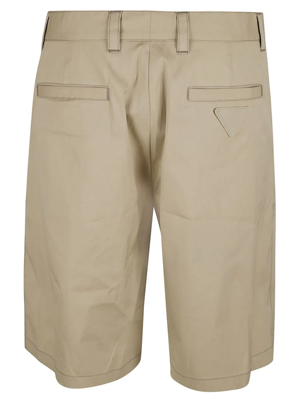 Prada Logo-Patch Shorts