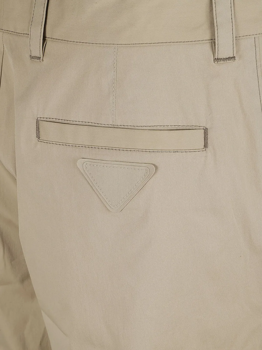 Prada Logo-Patch Shorts