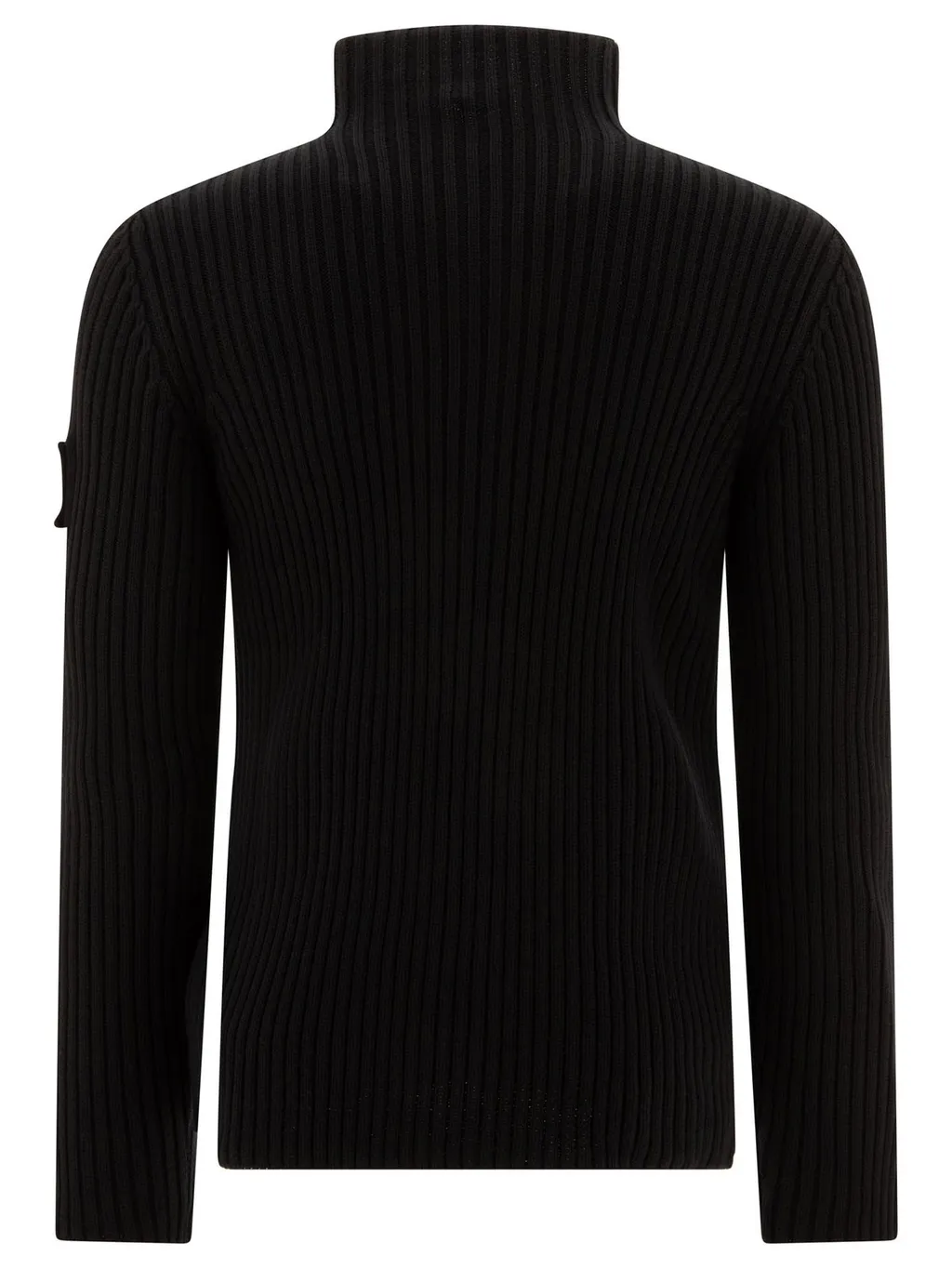 Prada Mock-Neck Zip-Up Cardigan