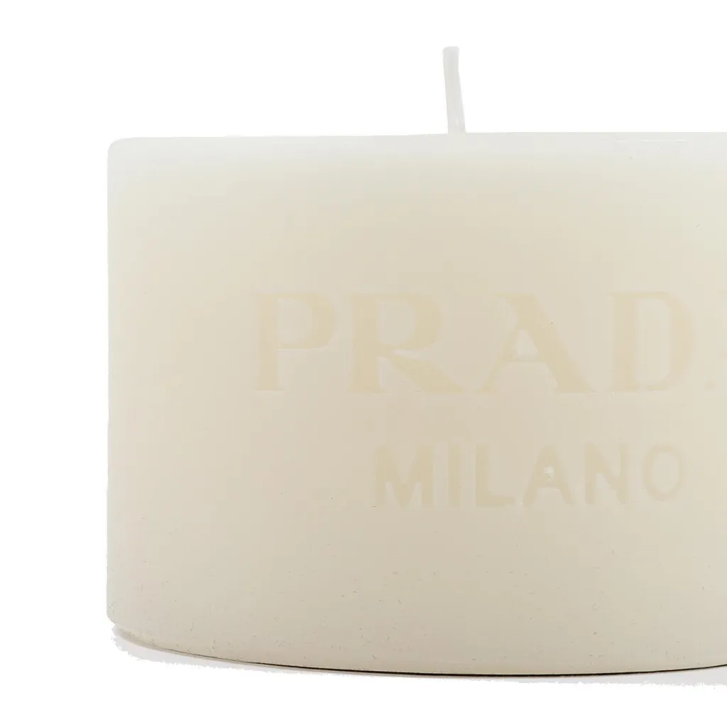 Prada Logo Embossed Candle