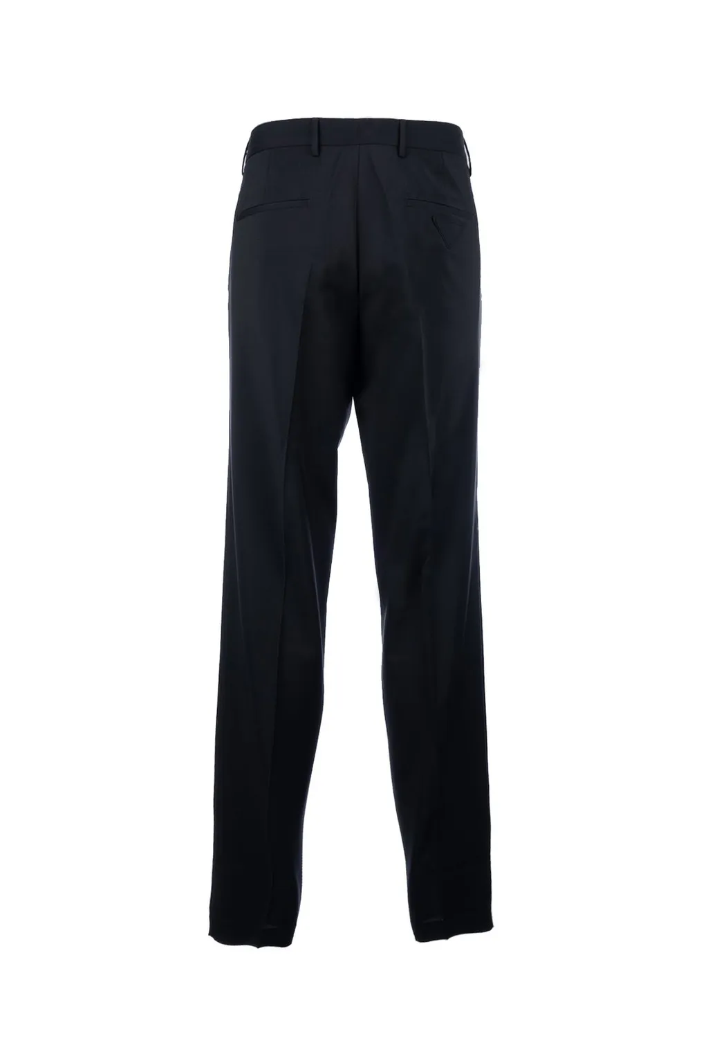 Prada Logo-Patch Tailored Trousers