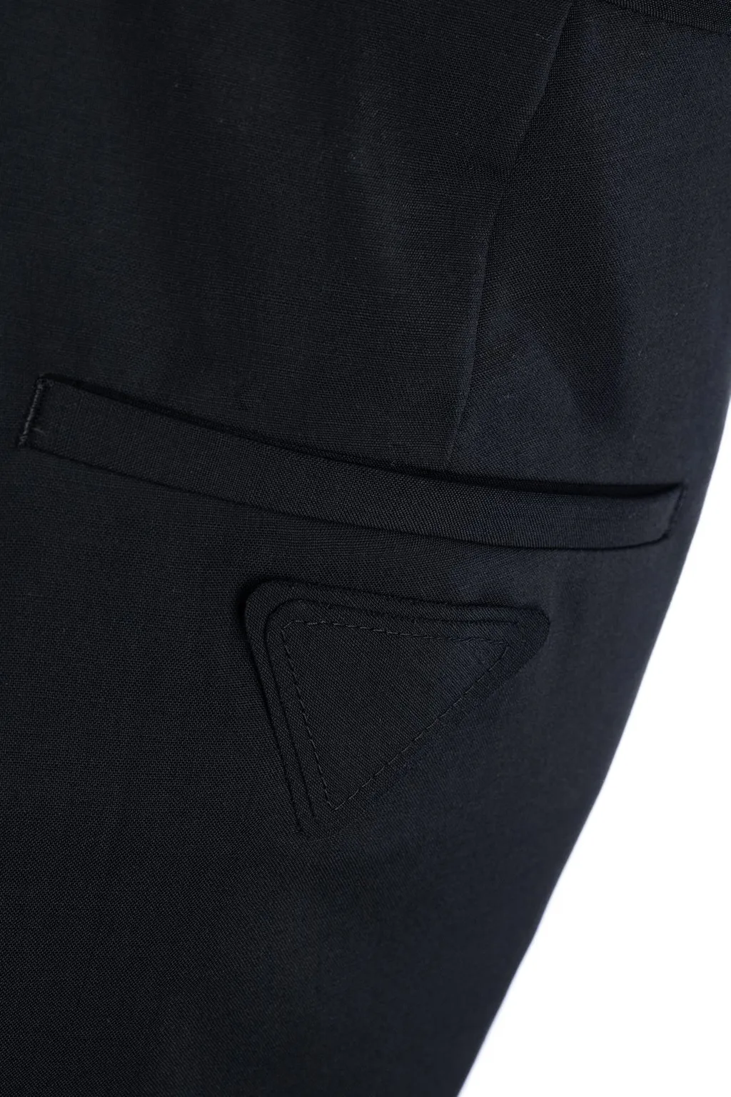 Prada Logo-Patch Tailored Trousers