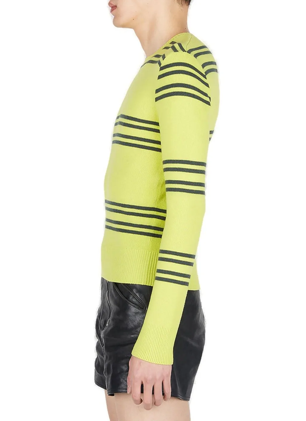 Prada Striped Crewneck Jumper
