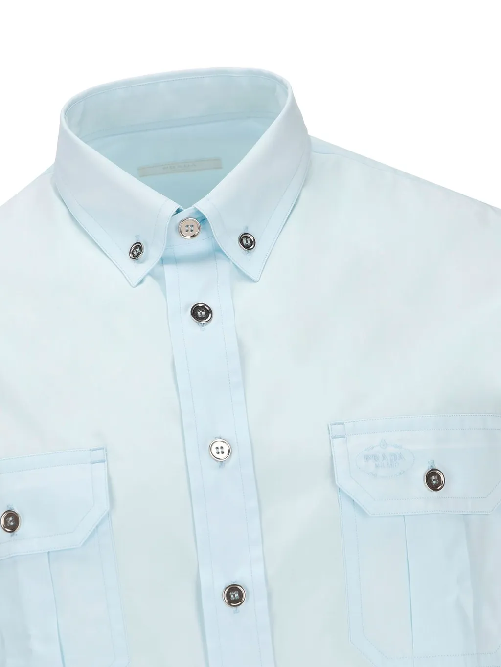 Prada Long-Sleeved Button-Up Shirt