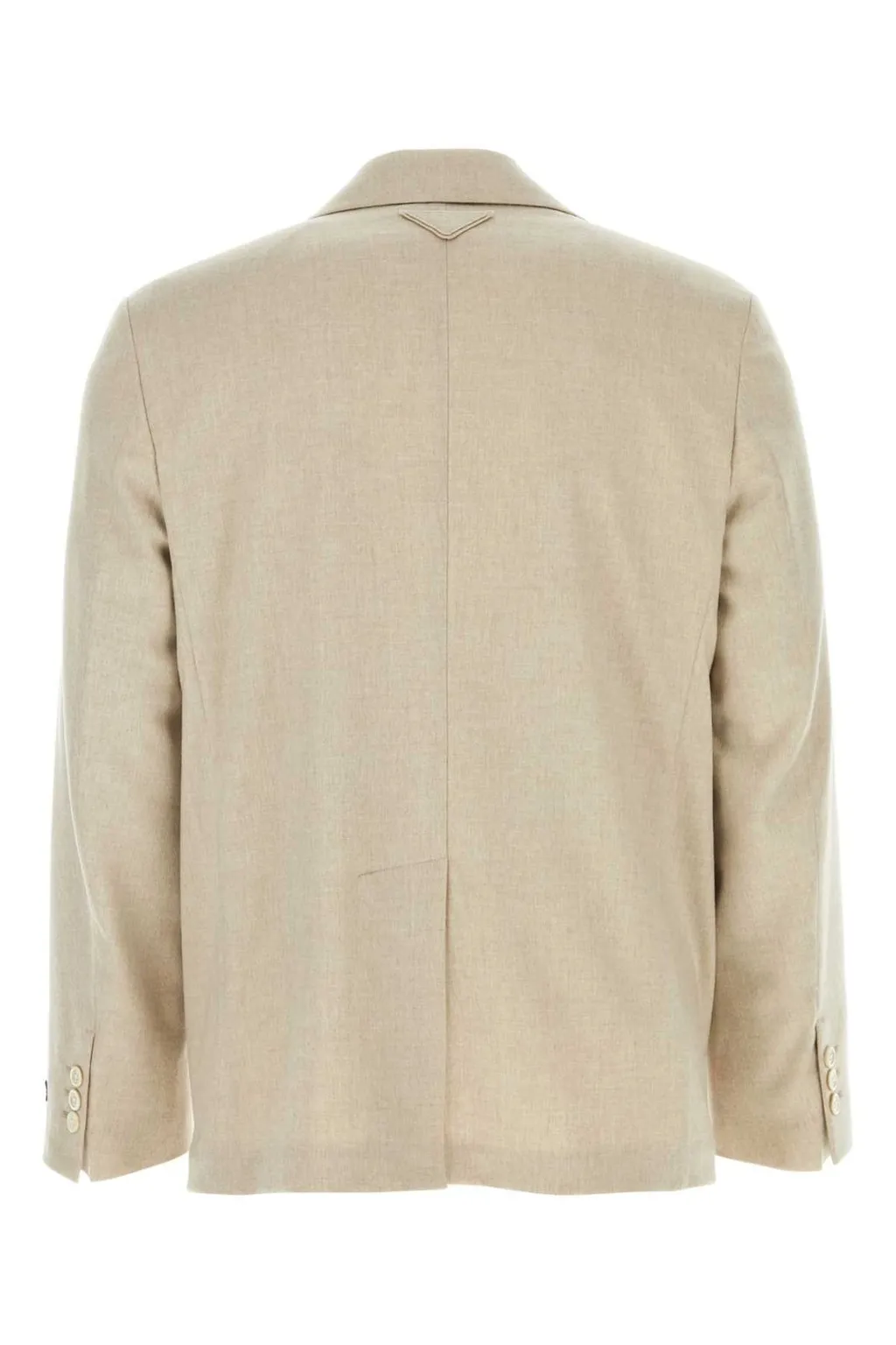 Prada Single Breasted Sleeved Blazer