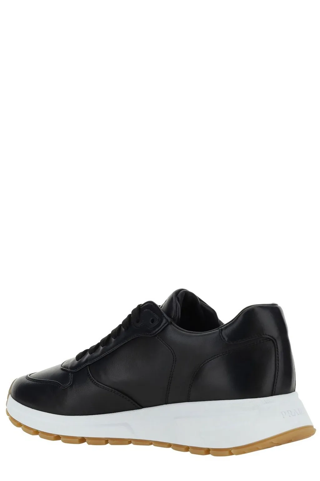 Prada Triangle-Logo Lace-Up Sneakers