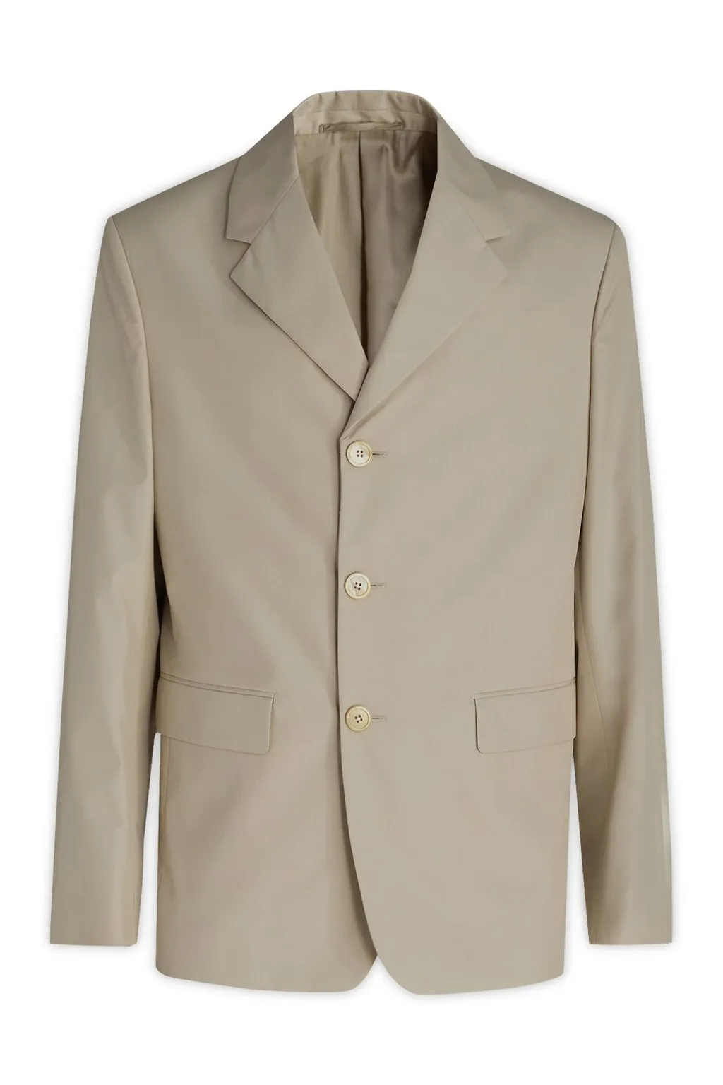 Prada Single-Breasted Long-Sleeved Jacket